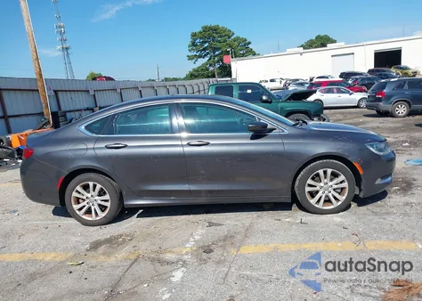 2015 Chrysler 200 Limited z USA, uszkodzony, nr VIN 1C3CCCAB9FN695780